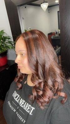 Hair color by Sulas