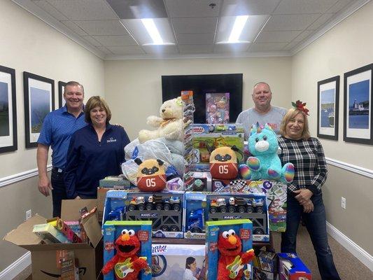 2nd annual office toy drive 2021