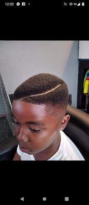 High fade for kids