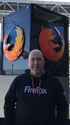 Firefox monument at Mozilla San Francisco