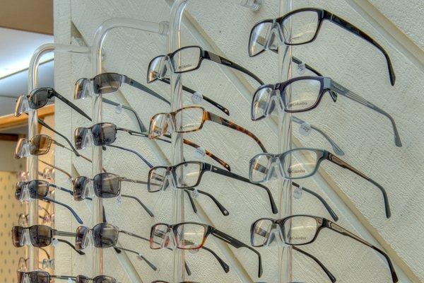 Wide selection of frames