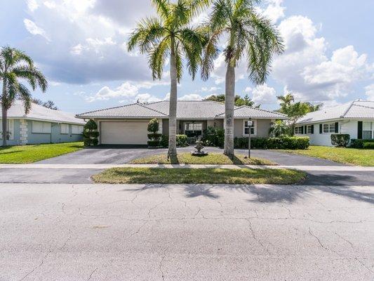 Camino Gardens Boca Raton Pool Home  Call for more details. 561-251-6016