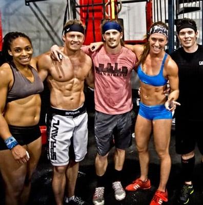 CrossFit is about a community working together- getting stronger and healthier each day