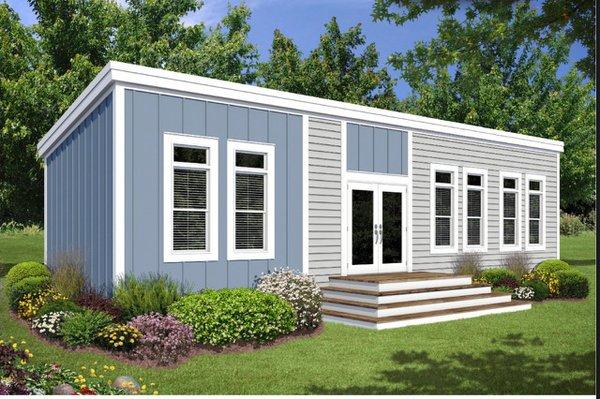 The Urbaneer Tiny Home offered at 660 sqft. equipped with a 2 bedroom floorplan and full kitchen and bathroom