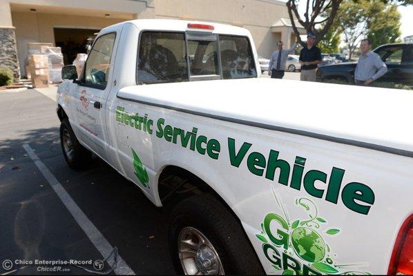 One of RMC's electric service vehicles!