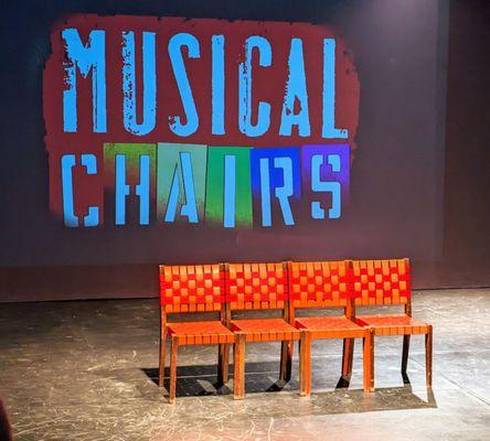 Set from MUSICAL CHAIRS by Steve Fogelman!