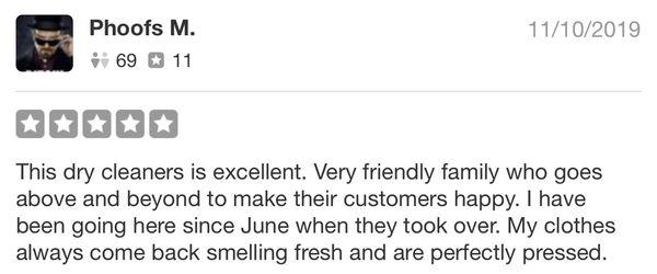 Another very satisfied customer.