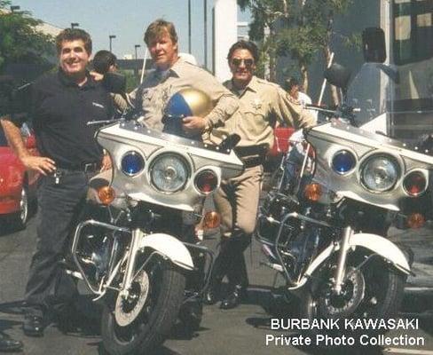 Chips TV show-Leon Bellissimo Larry Wilcox, Eric Estrada.