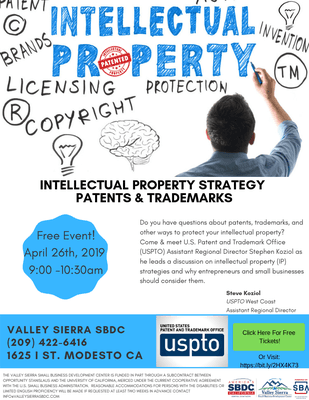 Intellectual Property: Patents & Trademarks Free Class!