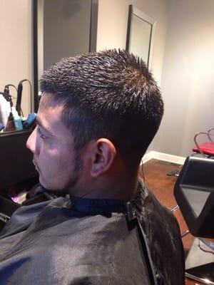 Mens haircut