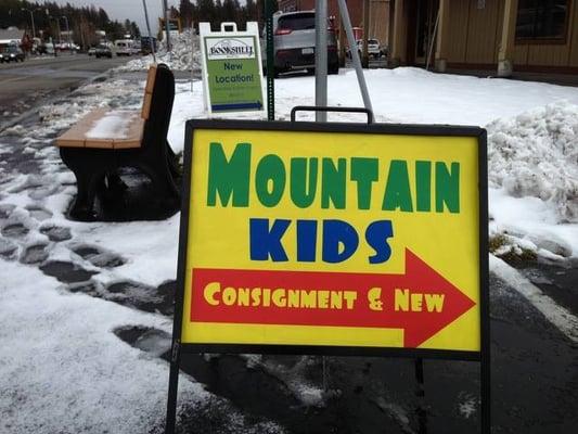 Come visit our friendly staff at Mountain Kids and Echo Blue next to Wild Cherries!