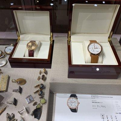 High retail priced watches at great resale value available.