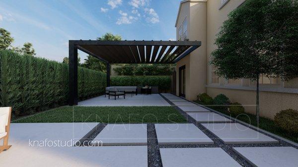 3D Backyard Rendering