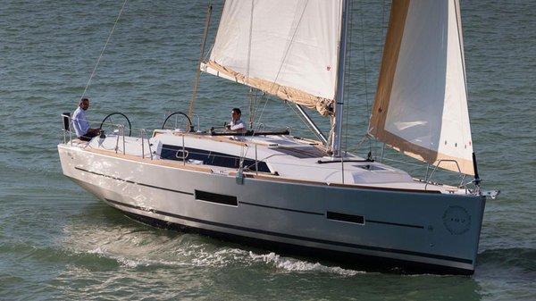 Bareboat Dufour monohull charters are favorite boat rentals for Annapolis charterers.