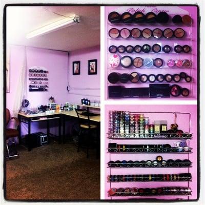 Makeup studio