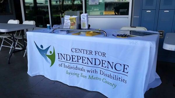 We do outreach events all over San Mateo County!