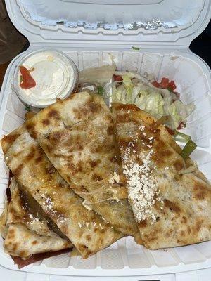 Bistec Quesadilla