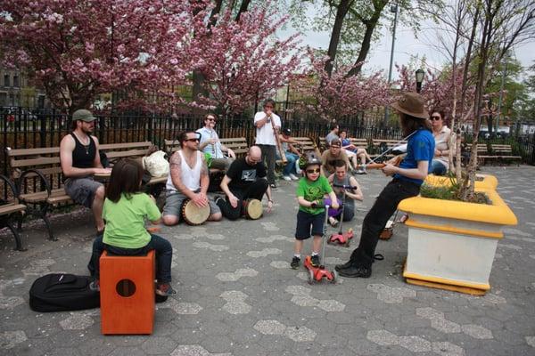 Bushwick Community Drum Circle- Maria Hernandez Park, Bushwick, Brooklyn, NY