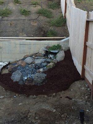 Got all my rock for my water feature from Hollister Landscape Supply.