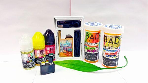 salt nic juice and device