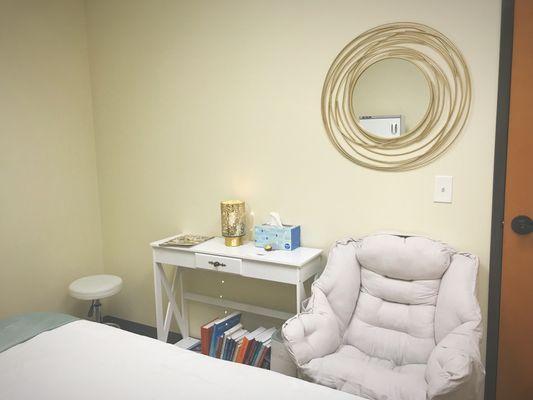 Come and relax in our massage room!