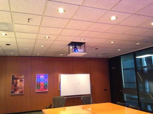 Projector, 5.1 surround, touchscreen control panel