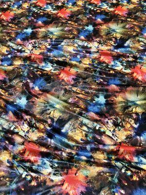 Spiral Abstract Multi Color Design on 4 Way Stretch Polyester Spandex
FH-20-U