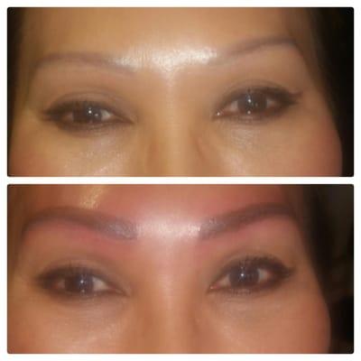 Microblading Before and After