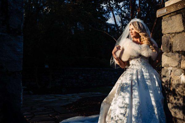 a bridal portrait