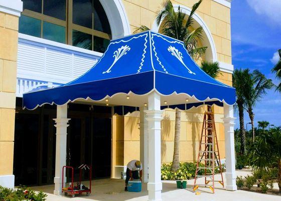 Special entrance awning.