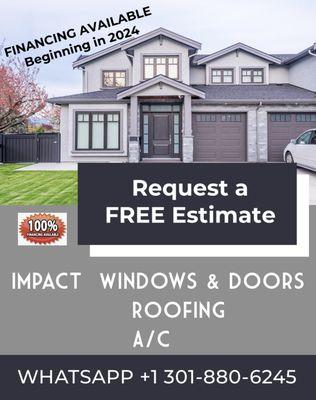 Impact Windows & Doors Roofing A/C