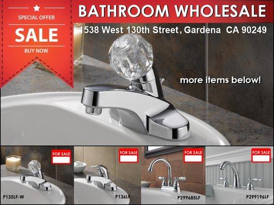 US Quality Supply Bathroom Faucets Wholesale