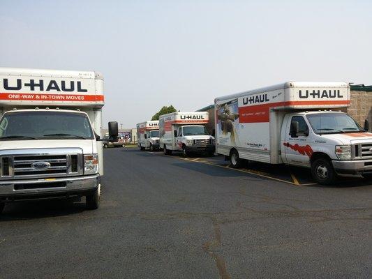 On-site Uhaul rentals