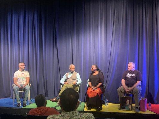 The panelists at "Our Story: Celebrating Atlanta's LGBTQ+ History"