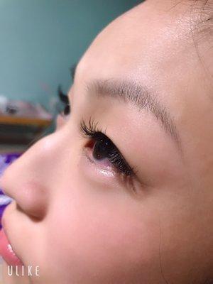 Eyelash extensions