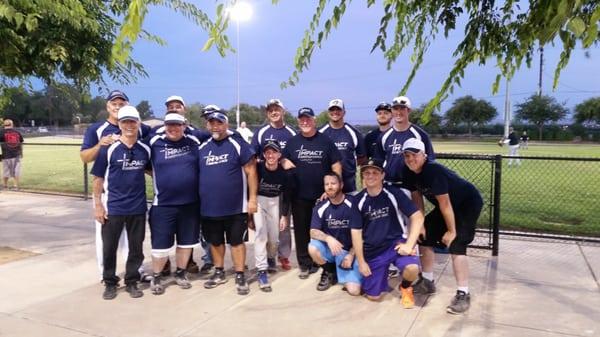 Impact's Softball team.