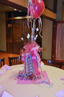 Candy center piece for Bat Mitzvah