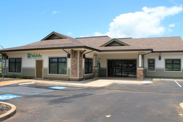 Our new Wailuku Federal Credit Union location!
133 Ma'a St. Kahului, HI 96732