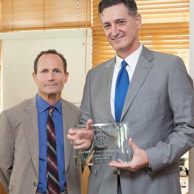 University of Miami School of Law, Center for Ethics & Public Service Honors Attorney Lowell Kuvin.