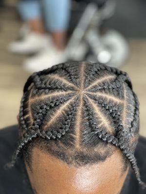 Men braids