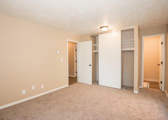 Master Bedroom Towards Door and Closet