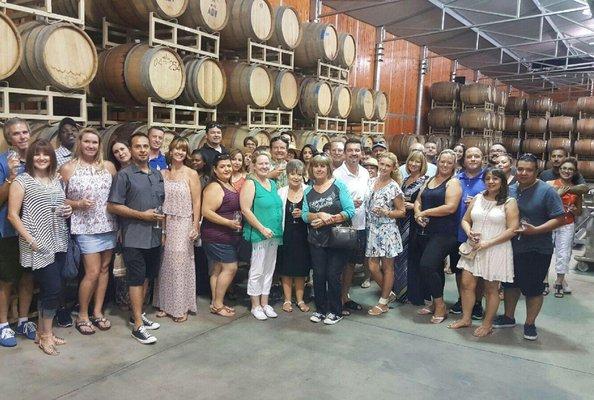 Agua Dulce Winery Company Trip