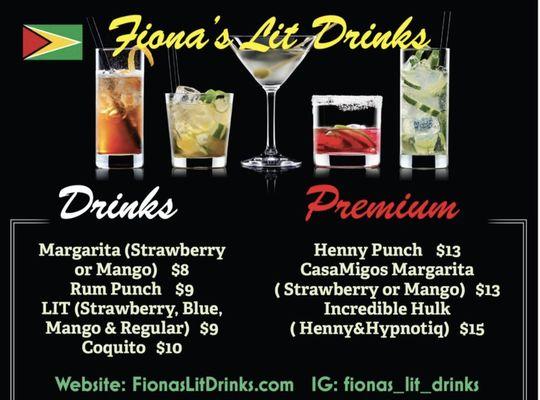 Drink Menu