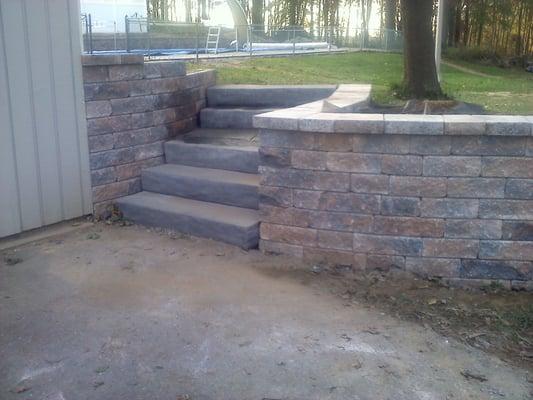 Done by Livolsi Hardscaping. Vist www.livolsisupply.com