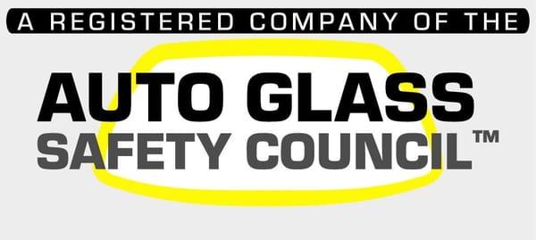 Certified by the Auto Glass Safety Council