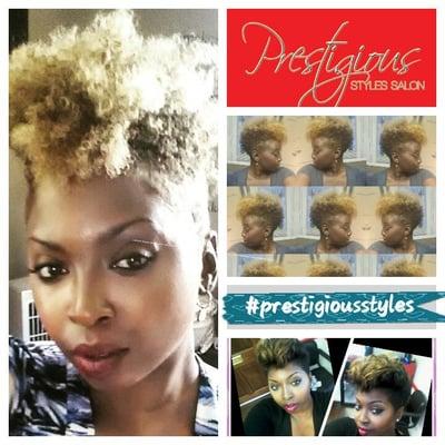 Hair highlighted and colored @ #prestigiousstyles Located in the Emerald Office Park across the parking lot from #imperiallashes