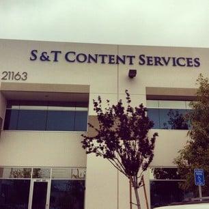 S & T Contents Services Inc