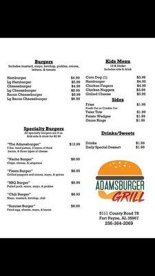 Adamsburger Grill