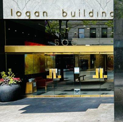 Logan Building near 5th Avenue Theater and Union Square