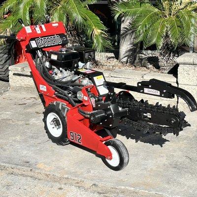 Barreto 912 18" Walk Behind Trencher